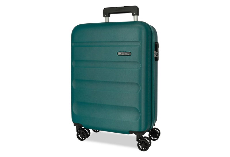 Βαλίτσα Καμπίνας Roll Road Flex Μ38xΠ20xΥ55cm Verde