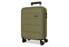 Βαλίτσα Καμπίνας Roll Road Flex Μ38xΠ20xΥ55cm Caqui
