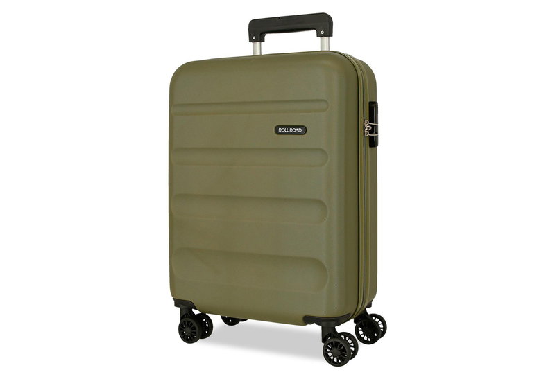 Βαλίτσα Καμπίνας Roll Road Flex Μ38xΠ20xΥ55cm Caqui
