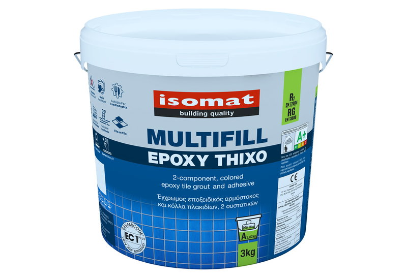 Αρμόστοκος Isomat Epoxy Thixo Γκρι 3kg