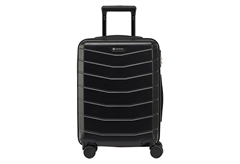 Βαλίτσα Καμπίνας Qizo Luggage Μ38xΠ22xΥ55cm Μαύρη