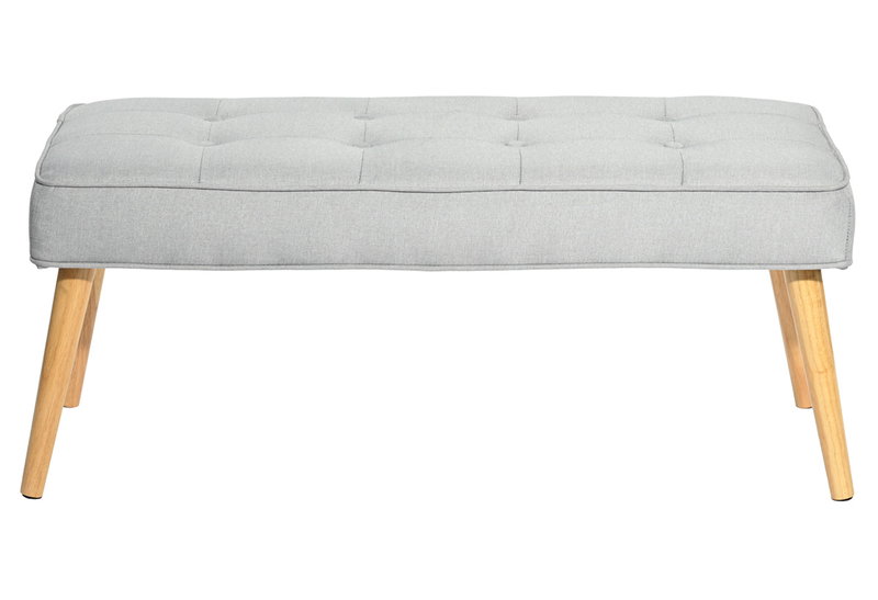 Πάγκος Harmony Μ102xΠ42xΥ45cm Γκρι