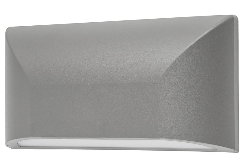 Απλίκα Εξωτερικού Χώρου Arte Illumina LED Slim 3000Κ IP65 6W Γκρι