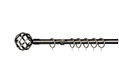 Κουρτινόβεργα Central Home Sun Επεκτεινόμενη Φ16/19mm 120/210cm Χρωμέ