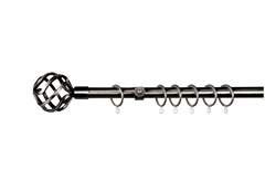 Κουρτινόβεργα Central Home Sun Επεκτεινόμενη Φ16/19mm 160/310cm Χρωμέ
