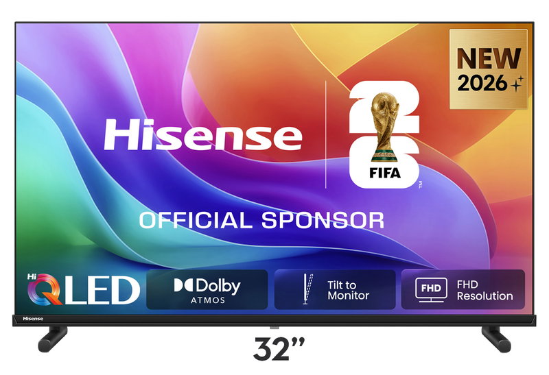 Hisense 32A5S Hi-QLED Full HD Smart Τηλεόραση 32"