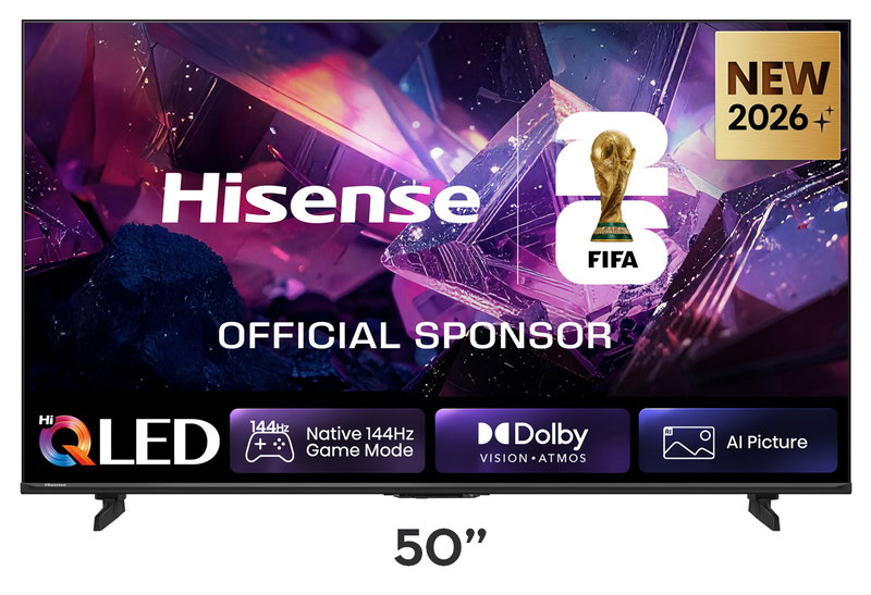 Hisense 50E7S Pro Hi-QLED 4K UHD Smart Τηλεόραση 50"