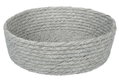 Καλάθι Espiel Rattan Φ18x6cm Γκρι