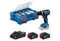 Σετ Bosch Pro GSB 18V-65 Κρουστικό Δραπανοκατσάβιδο 18V με 2 Μπαταρίες & Φορτιστή