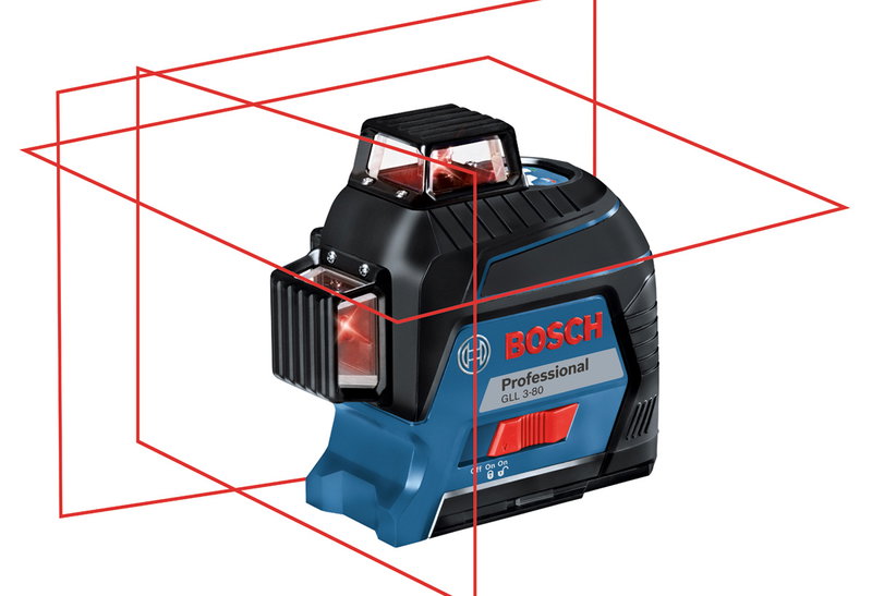 Bosch Pro GLL 3-80 Αλφάδι Laser Γραμμικό