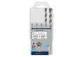 Σετ Τρυπάνια Μπετού Bosch Hex-5 Robust Line Φ4x10mm 5τμχ