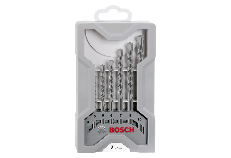 Σετ Τρυπάνια Μπετού Bosch CYL-3 Φ4x10mm 7τμχ