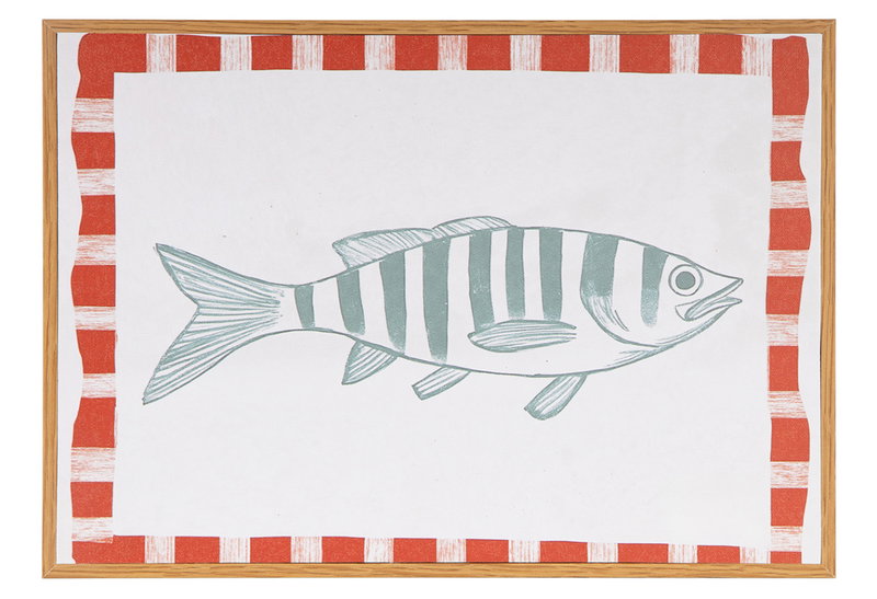 Κάδρο Eurolamp Fish 34x24cm