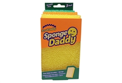 Σετ Σφουγγάρια Καθαρισμού Sponge Daddy 3τμχ Πολύχρωμα