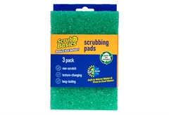 Σετ Σφουγγάρια Καθαρισμού Scrub Daddy Basics Scrubbing Pads 3τμχ