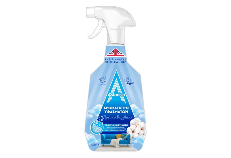Αρωματιστής Υφασμάτων Astonish Cotton Fresh 750ml