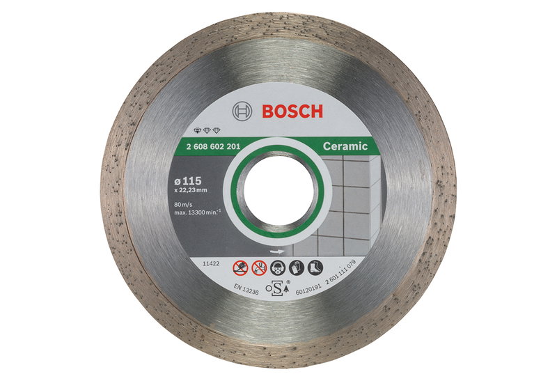 Διαμαντόδισκος Πλακιδίων Bosch Standard Ceramic 115x1.6mm