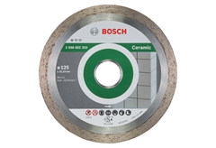 Διαμαντόδισκος Πλακιδίων Bosch Standard Ceramic 125x1.6mm