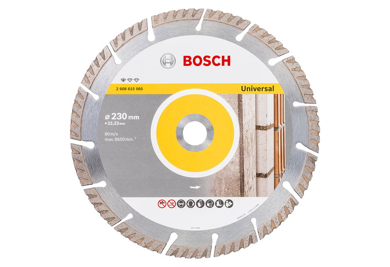 Διαμαντόδισκος Δομικών Υλικών Bosch Pro Multi Material 230x2.6mm