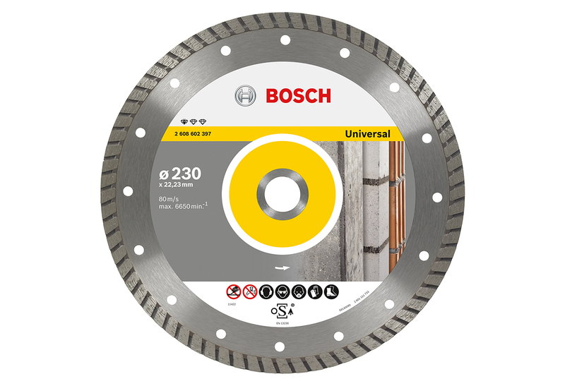 Διαμαντόδισκος Turbo Bosch Pro Standard Universal 230x2.5mm
