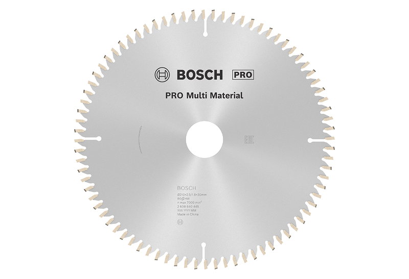 Πριονοδίσκος Bosch Pro Multi 210x2.5/1.8mm