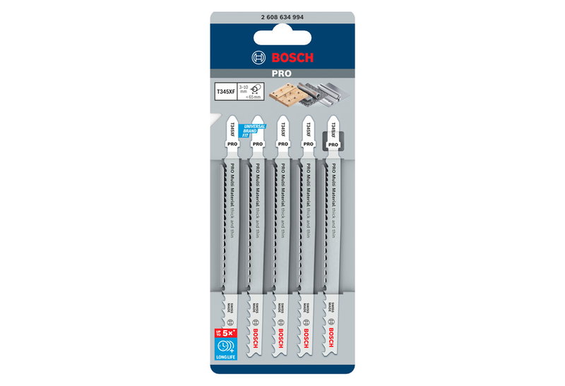 Λάμα Σέγας Bosch Pro Multi T345XF Μετάλλου 132x2.4-5.0mm