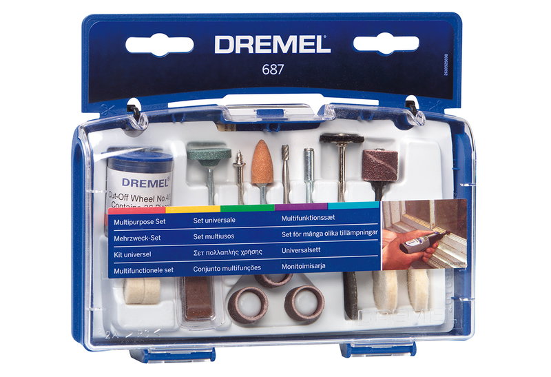 Σετ Εξαρτημάτων Πολυεργαλείου Dremel 687 52τμχ
