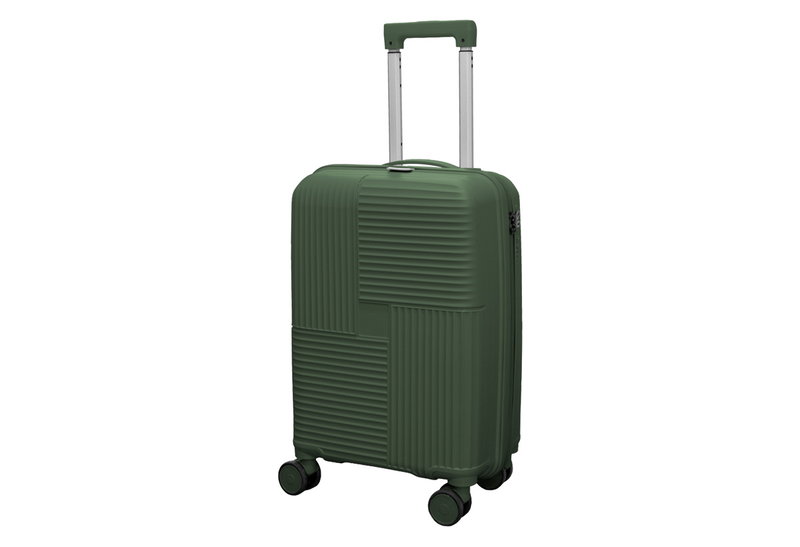 Βαλίτσα Καμπίνας Easy Home Μ36xΠ22xΥ55cm Σκούρο Πράσινο