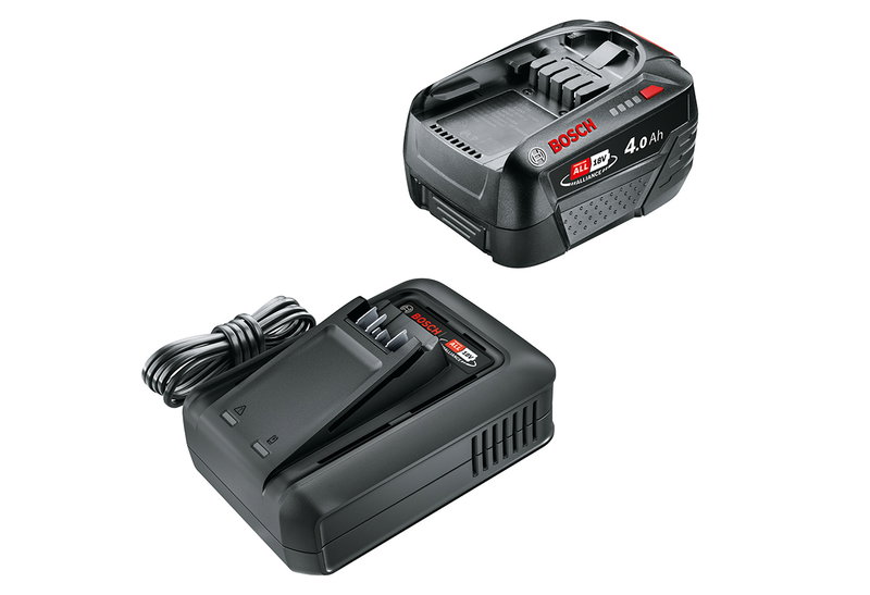 Σετ Ταχυφορτιστής & Μπαταρία Bosch 18V 4Ah
