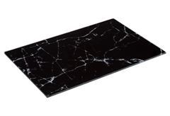Επιφάνεια Κοπής 5Five 30x20cm Γυάλινη με Όψη Μαρμάρου
