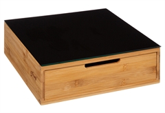 Θήκη για Κάψουλες Καφέ 5Five Blackbamboo 30x10cm