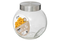 Βάζο Αποθήκευσης 5Five 1.5lt Γυάλινο