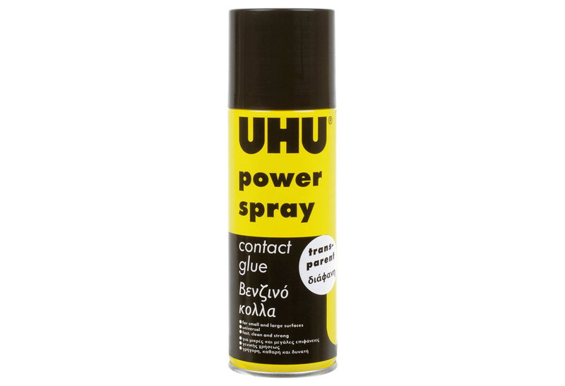 Βενζινόκολλα UHU Power Spray 200 mL