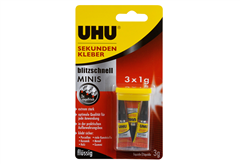ΚΟΛΛΑ UHU SUPER MINIES 3X1GR