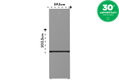 Beko B3RCNA415HXB Ψυγειοκαταψύκτης