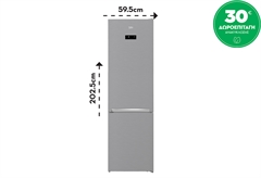 Beko RCNA406E40ZXBN Ψυγειοκαταψύκτης