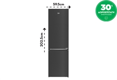 Beko RCNA406I40XBRN Ψυγειοκαταψύκτης