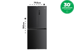 Beko GNO4031GS Ψυγείο Ντουλάπα