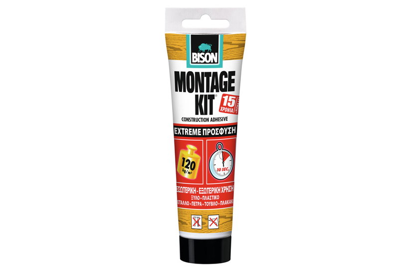 Κόλλα Bison Montage Kit Extreme Πρόσφυση 175Gr