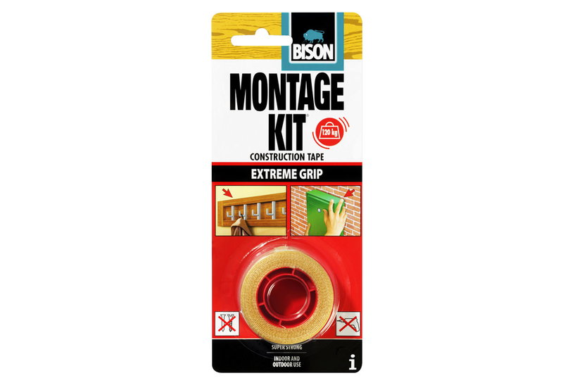 Ταινία Montage Kit Bison Extreme Grip 1Mx19mm
