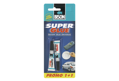Κόλλα Στιγμής Bison Super Glue Ρευστή 3Gr&1 Δώρο