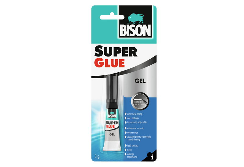 Κόλλα Στιγμής Bison Super Glue Gel 3Gr