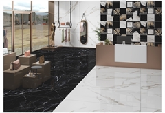 Γρανιτοπλακάκι Leon Marquina 60x120cm Μαύρο