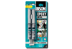Κόλλα Εποξική Bison Epoxy Syringe Metal 24mL