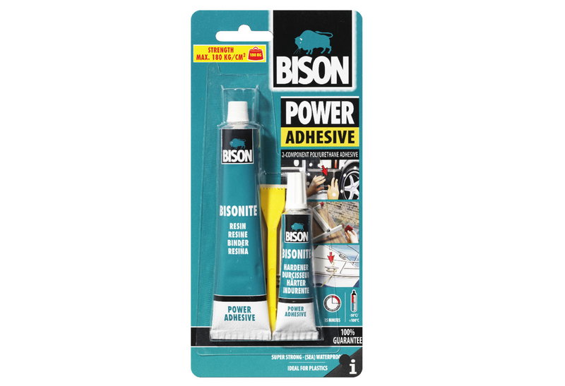 Κόλλα Πολυουρεθάνης Bison Power 2 Στοιχείων 65mL