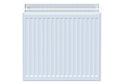 Καλοριφέρ Πάνελ Pekpan Type 33 60x60cm Λευκό