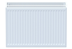 Καλοριφέρ Πάνελ Pekpan Type 33 60x80cm Λευκό