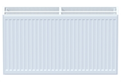 Καλοριφέρ Πάνελ Pekpan Type 33 60x100cm Λευκό