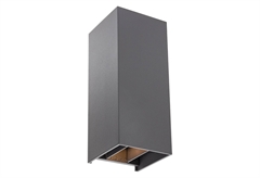 Απλίκα Εξωτερικού Χώρου LED Smarter Sonny 2x5W IP65 Μαύρη