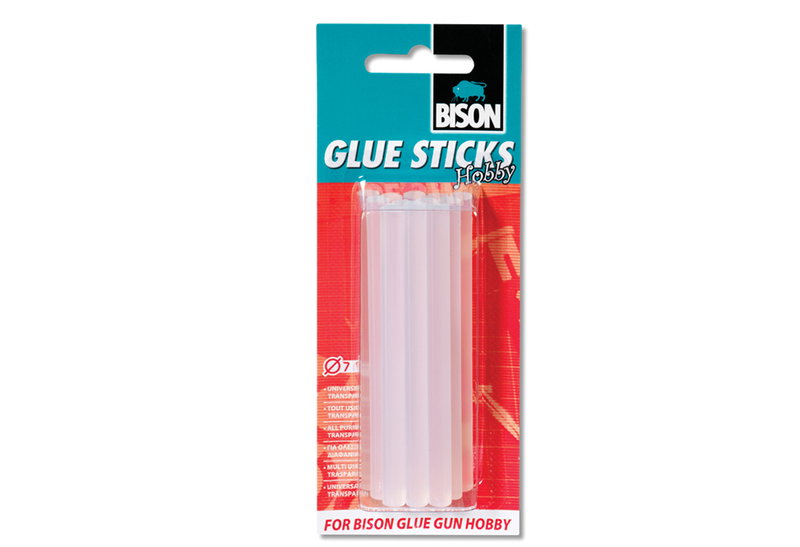 Sticks Θερμόκολλας Bison Hobby Γενικής Χρήσης 7mm 12 Τεμάχια